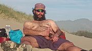 Uncut beach fun