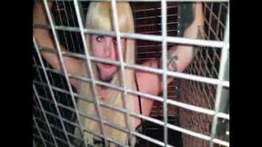 Blonde Deanna Caged and Cuffed Short Throwback Video MP4