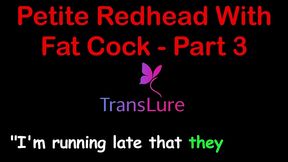petite redhead with fat cock - part 3. english audio sex story