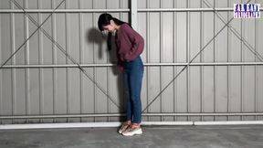 Peeking Curves That Spark a Hard Rush From a Teasing a-cup Charmer Part 3