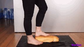 Demi’s Barefoot Bread Crushing HD