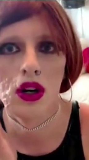 Stunning moment from &quot;Watch until the end it will be interesting, I cum on my face&quot;