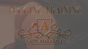 PEGGING TRAINING  Total lenghts 12:09 minutes Anal StrapOn Strap On Analdildo  Slave Bdsm LadyAmrapali  Herrin Mistress Domina Femdom