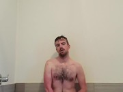 THIC OTTER JERKS OFF IN AN AIRBNB SHOWER