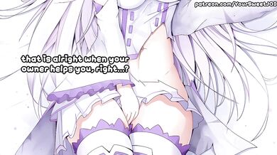 Exhausted Servant Soft Female Domination Big Bare Nipples Masturbation Cumshot Handjob