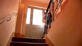 Tight European ass meeting fat piece of meat