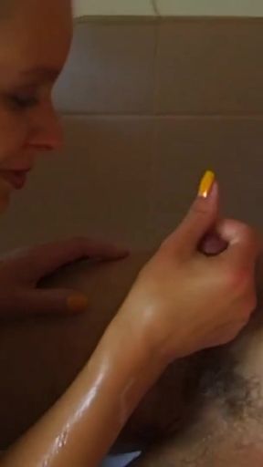 I want you to come on my tits and I lick your cock   Clip 2