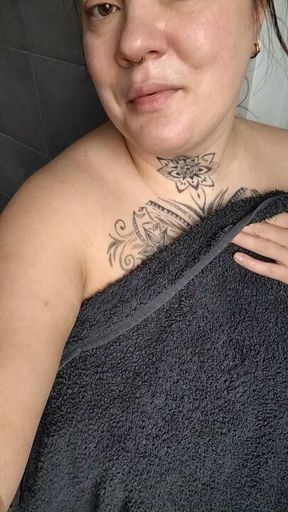 Shower time for Mommy