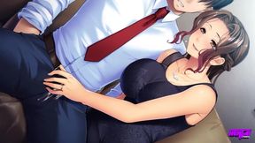 HENTAI PROS - Satoru's Wife Cheats On Him So He Ends Up Fucking His Busty Mother-In-Law