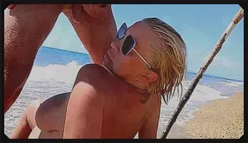 Step Mom Seduction on the Beach - Sultry and Intimate