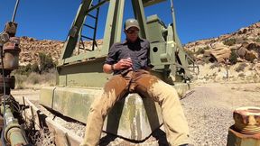 Pissing my pants on an oil rig