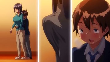 Shy guy makes love to wife watch latest hentai at hentaier.com