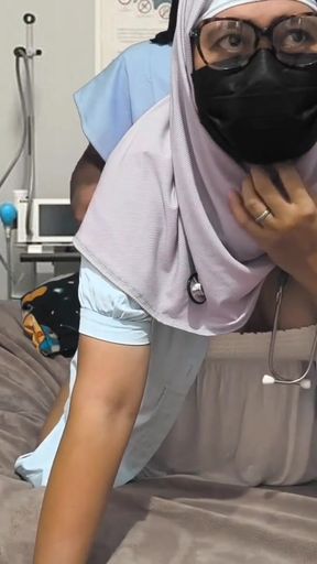 doctor checking patient if he can fuck.   Clip 2