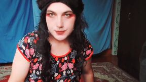 The Cuttest Compilation of Shorts of Crossdresser Kitty Homemade Model Sissy Femboy Vintage Girl.