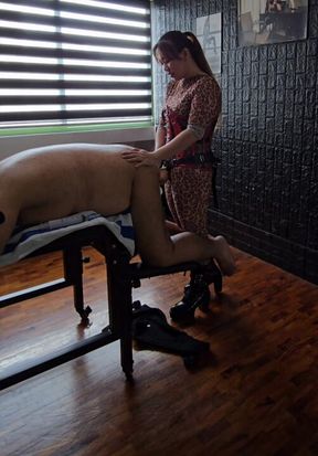 Sensual Pegging Double domme