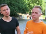 CZECH HUNTER 451 -  Two Buddies Minding Their Own Business End Up Having A 3way