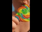 Let me lick your lolipop?