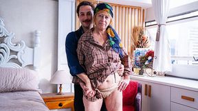 Ugly Granny's First Anal Sex session
