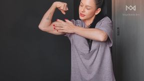 Muscle Worship JOI with Angelmuscles