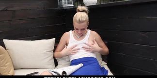Teensloveblackcocks - Pierced Blonde (Tiffany Watson) Loves Big Black Dick Porn