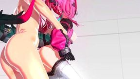 Yvonne Gives You A Private Blowjob - Arknights Endfield