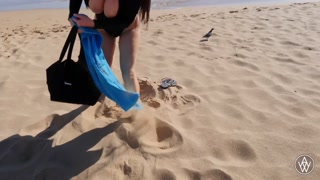 ANGELA WHITE - Fucked by Two Guys While on Vacation in Hawaii