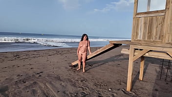 StepMom asks her StepSon to have a Nude Beach PhotoSession. Dick in Mouth.. StepMom is Shocked