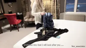 Stepmom′s first-time double penetration in a toilet of a shared room with her step son