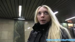 Miriama Kunkelova Risking It Where Anyone Could Walk In