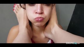 Feet Domination! Giving This Slut a Taste of My Hot Lesbian Feet!