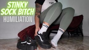Stinky Sock Bitch Humiliation