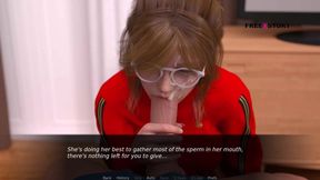 57 - Dusk Light Manor - Final Fun with Mary - Mary Gives Handjob to John and Sucked His Penis