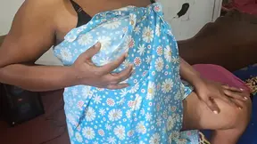 Stepmom and best friend's HOT round ass session
