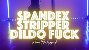 Spandex Stripper Dildo Fuck