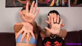 Big and Small Hands Compare - HD MP4