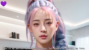 18yo asian step sis with perfect boobs fuck raw again and again pov - uncensored hyper-realistic hentai joi, with auto sounds, ai [sub s video]