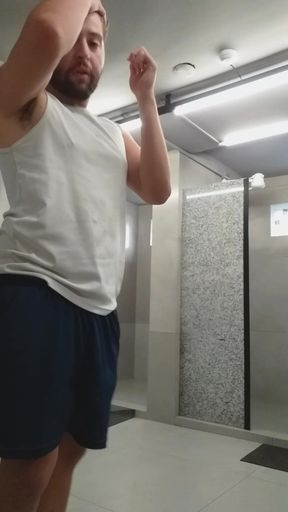 I Almost Got Caught Exposing Myself in the Gym Bathroom, and the Guys Saw Me