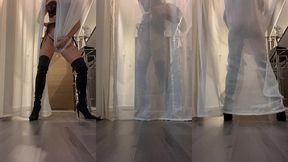 bonne annee striptease nude