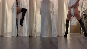 bonne annee striptease nude