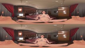 MILF Tiffany gets barebacked in hotel bedroom VR game