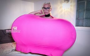 Biggest breast expansion while eating chips!