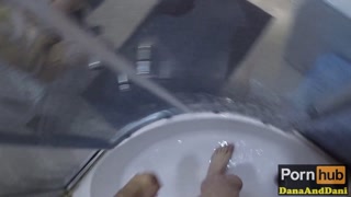 HORNY STEP SISTER PLAYING A GAME WITH STEPBROTHER CAN'T STOP FUCKING HIM