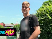 TWINKPOP - Cutie Got Persuaded To Go To The Lake And Get His Ass Fucked