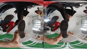 NEW 3DVR180 ERER XINGGAN LELE POV shoes Big foot training dwarf