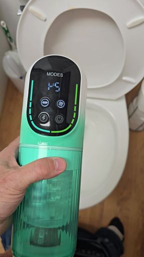 Fucking my new toy