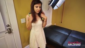 Petite Redhead Cutie Katie Walls Loves Rimming And Sucking A Cock To Milk!