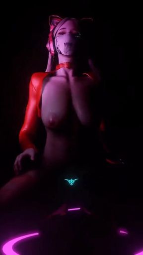Beauty Haloween with A Hot Chick - Hentai 3D Uncensored v294