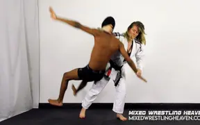 Mwh0107 Venom - Black Belt - Judo Throws and Foot Domination