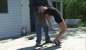 slutty realator cuffed and abdctd
