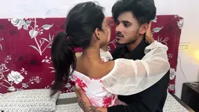 Nepalese Stepsister Rides Brother's Big Dick in Desi Village